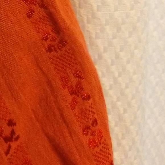 Maurice's XXL Orange Boho Shirt - Picture 6 of 7